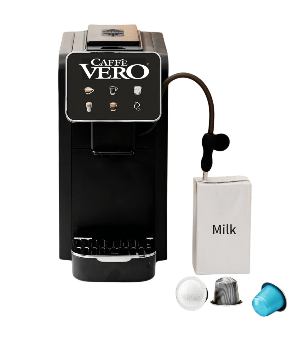 Capsule coffee machine compatible with Espresso Point CAFFÈ VERO Lumia
