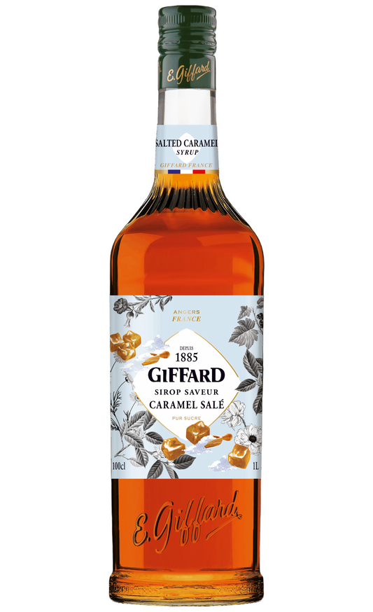GIFFARD SALTED CARAMEL SYRUP 1 LITRE