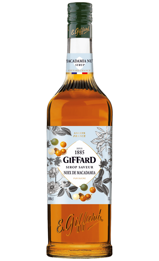 GIFFARD MACADAMIA NUT SYRUP 1 LITRE