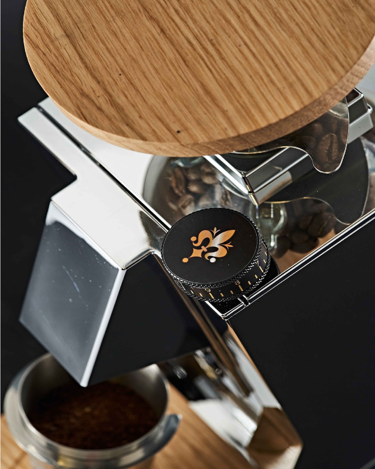 EUREKA Mignon Single Dose Professional Coffee Grinder Chrome