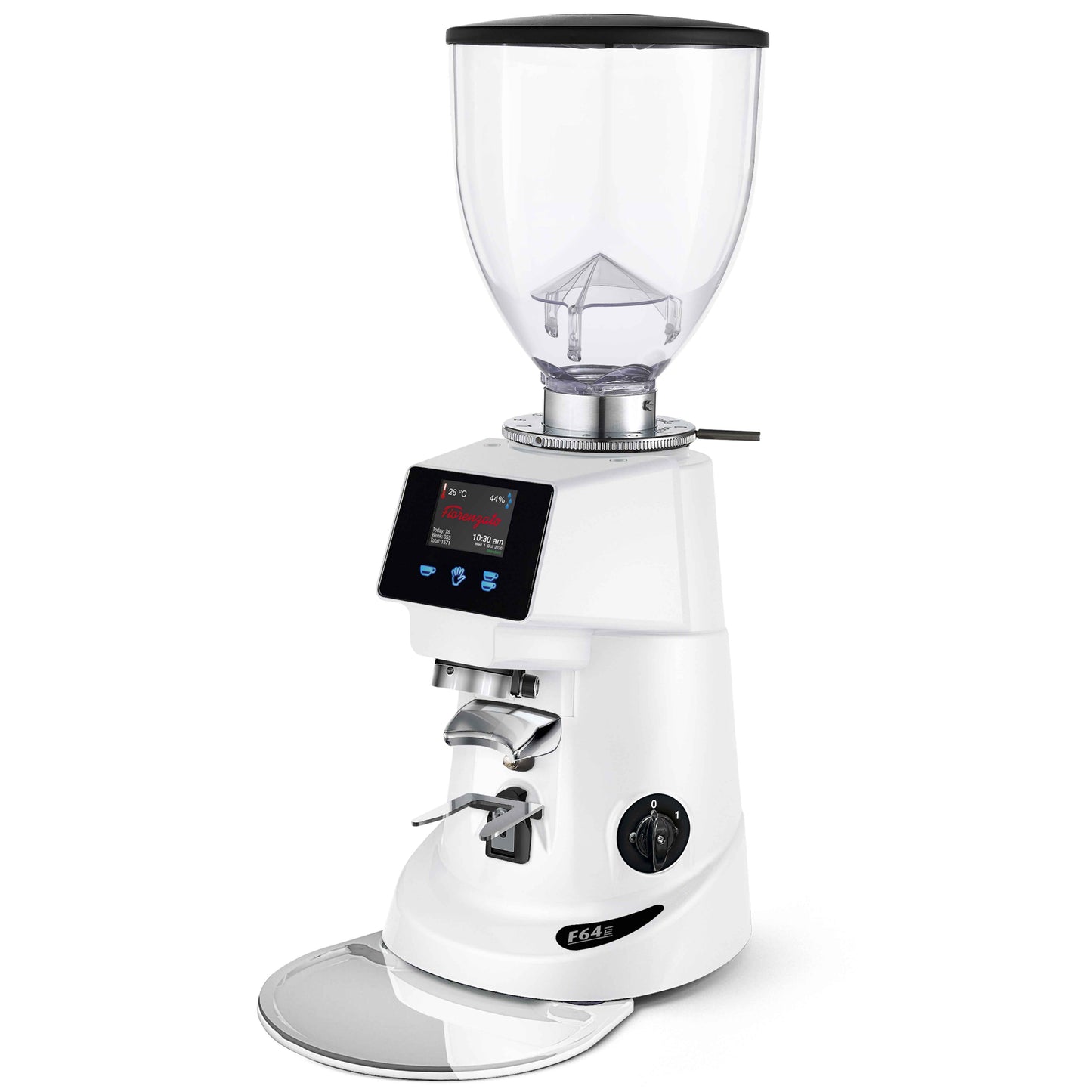 Fiorenzato On Demand F64 E Professional Coffee Grinder white