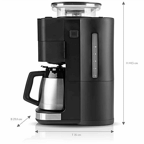BEEM Fresh Aroma Perfect III Filter Coffee Machine - with integrated grinder