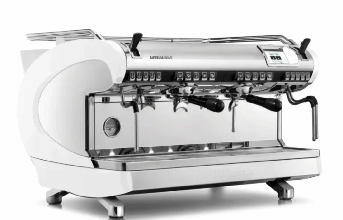 Nuova Simonelli AURELIA WAVE Volumetric 2GR Professional Espresso Machine for Businesses (2 Heads) White