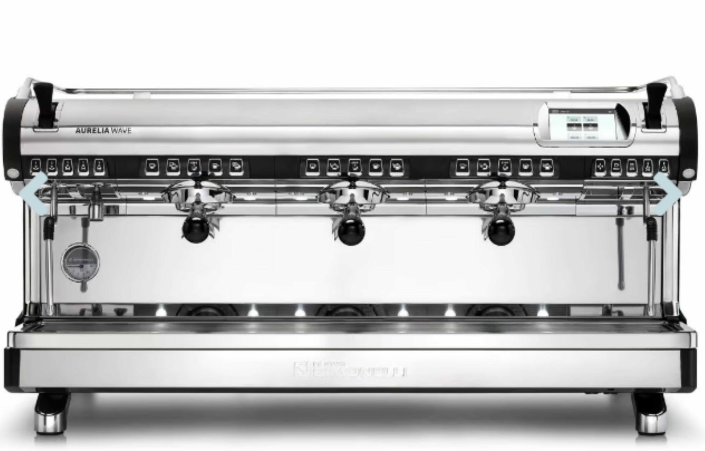 Nuova Simonelli AURELIA WAVE Volumetric 3GR Professional Espresso Machine for Businesses (3 Heads) Black