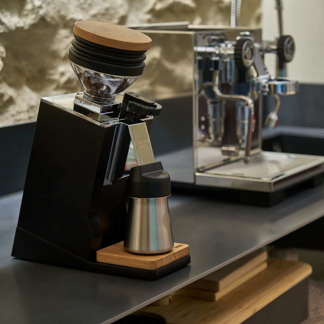 EUREKA Mignon Single Dose Professional Coffee Grinder Black