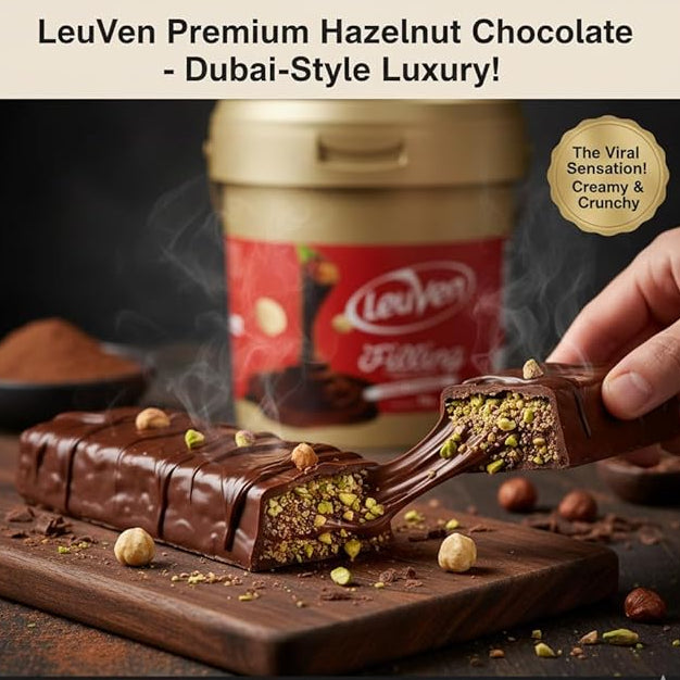 Flavor Spread 5 Kg (Premuim Chocolate with HazelNut) | LeuVen
