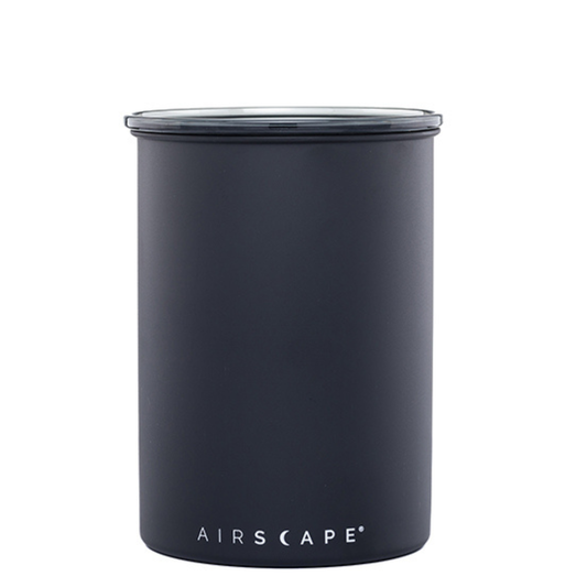 Airscape Matte Black Sealed Coffee Bean Storage Container 500g