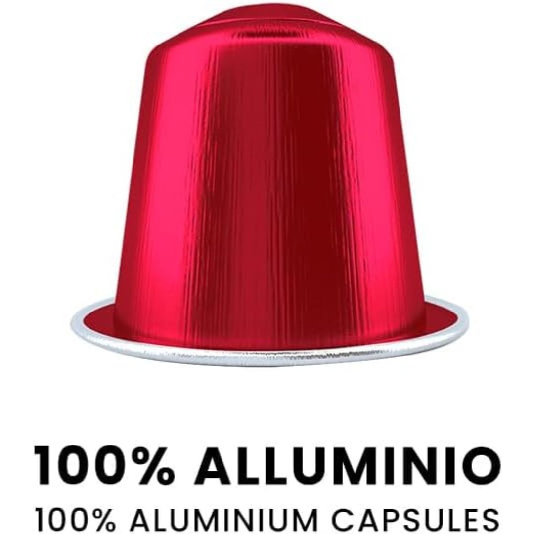 Bialetti Deciso Nespresso compatible coffee capsules 10 units