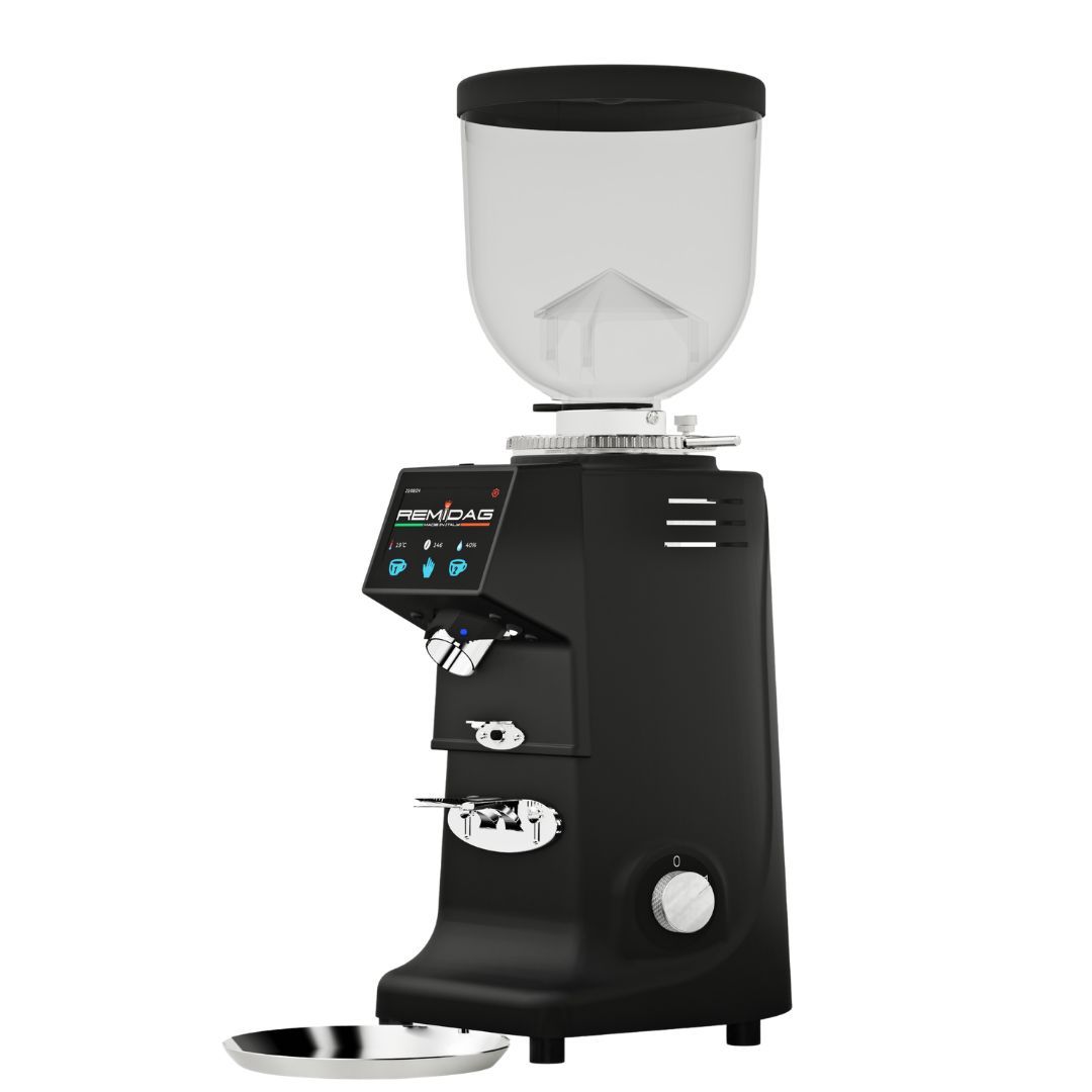 Remidag PLUS-E On Demand 64 Professional Coffee Grinder Black