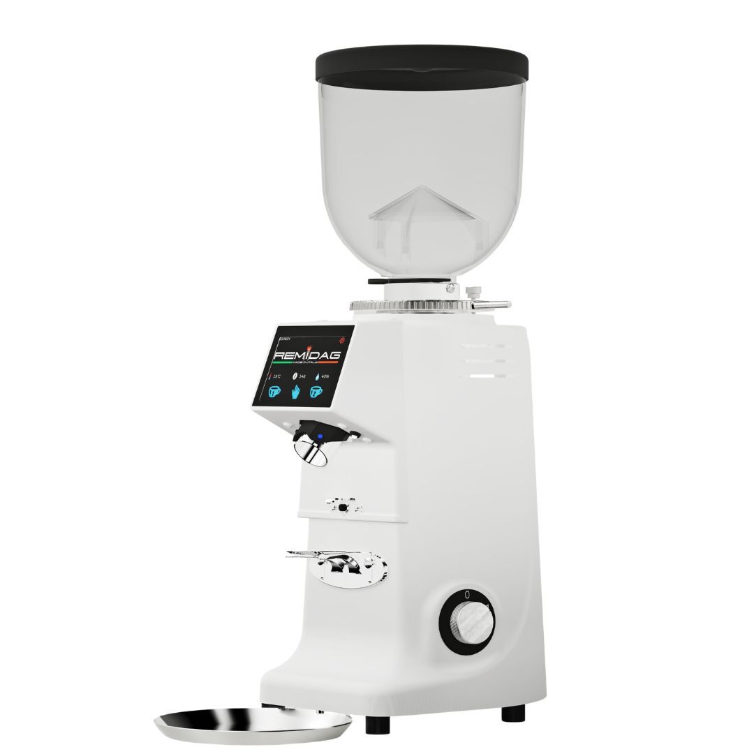 Remidag PLUS-E On Demand 64 Professional Coffee Grinder White