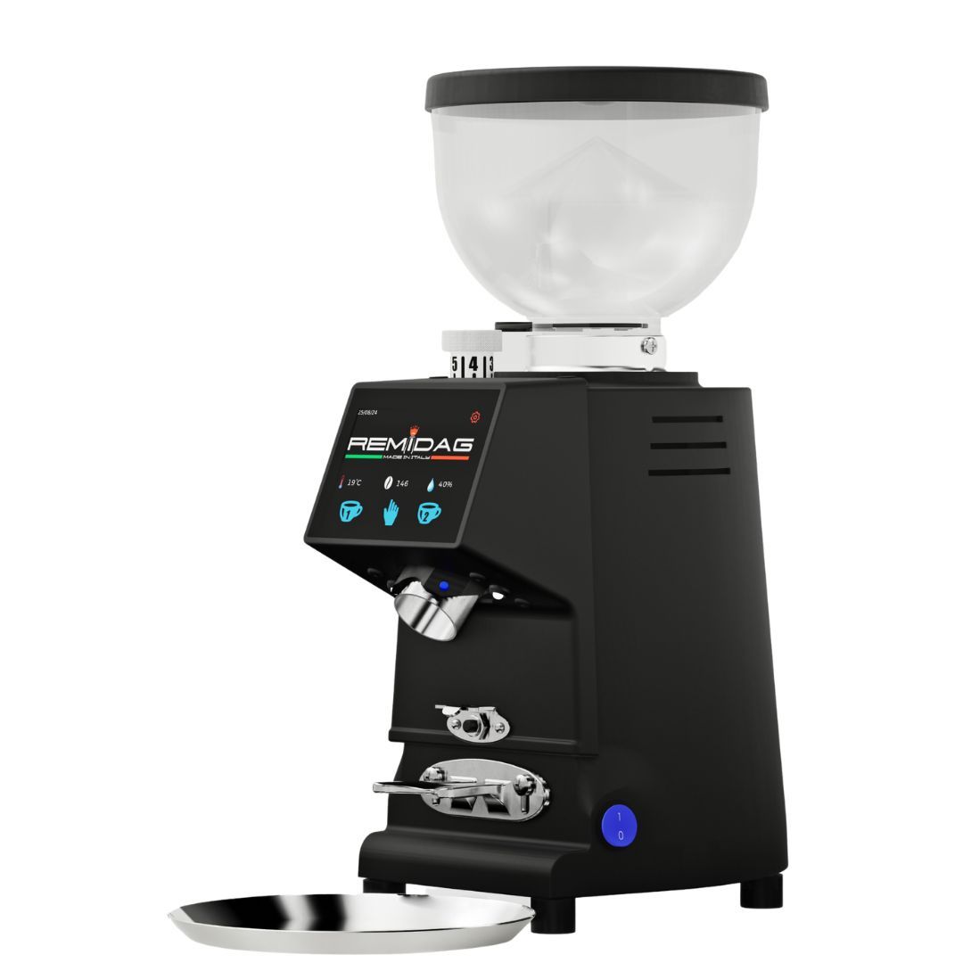 Remidag PRIMUS-E On Demand 58 Professional Coffee Grinder Black