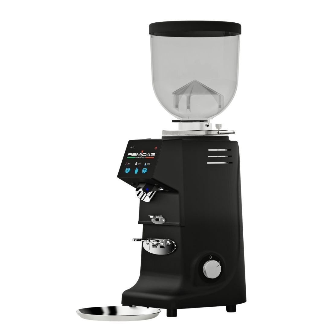 Professional Coffee Grinder Black Remidag ULTRA-E On Demand 83 Black