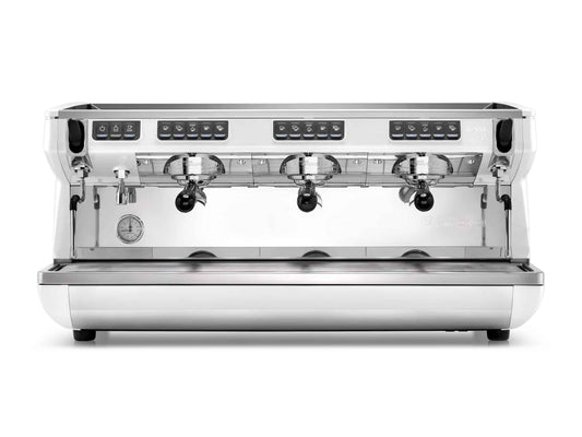 Nuova Simonelli Appia Life Professional Espresso Machine for Businesses (3 Heads) white