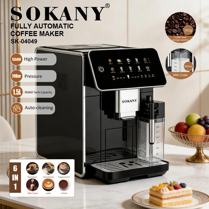 Sokany Automatic Coffee Maker 4in1 SK-04049