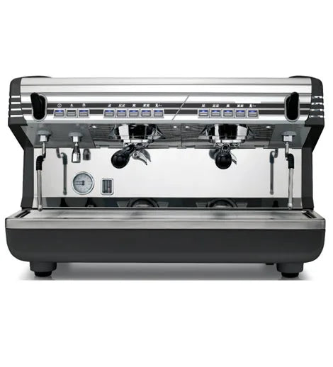 Nuova Simonelli OEM Professional Commercial Espresso Machine (Two Heads) - Black \White \Red