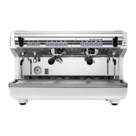 Nuova Simonelli OEM Professional Commercial Espresso Machine (Two Heads) - Black \White \Red