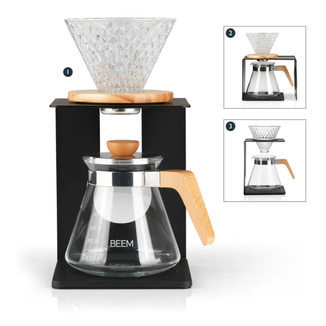 BEEM Pour Over set for manual coffee making - 4 cups / Holz | Manual brewing |