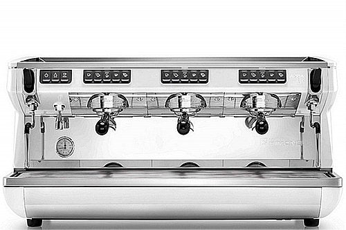 Nuova Simonelli Appia Life Professional Espresso Machine for Businesses (3 Heads) white