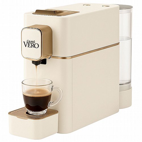 Vero capsule machine compatible with Espresso Point White