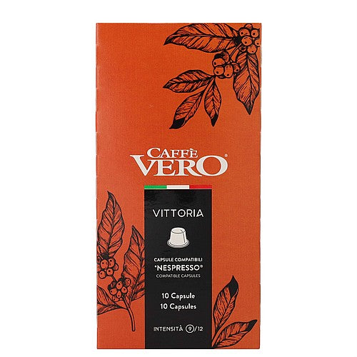 10 Vero Vittoria capsules compatible with Nespresso® - Vero Vittoria compatible with Nespresso®