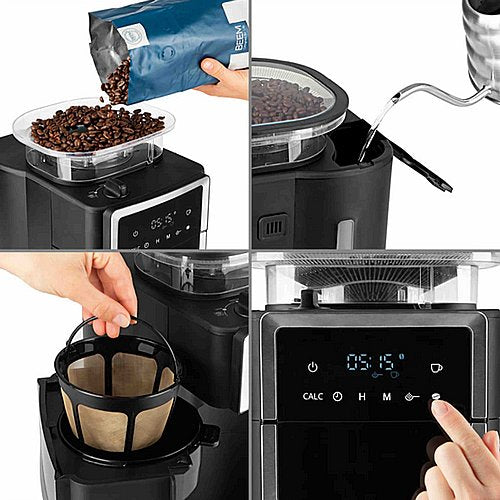 BEEM Fresh Aroma Perfect III Filter Coffee Machine - with integrated grinder