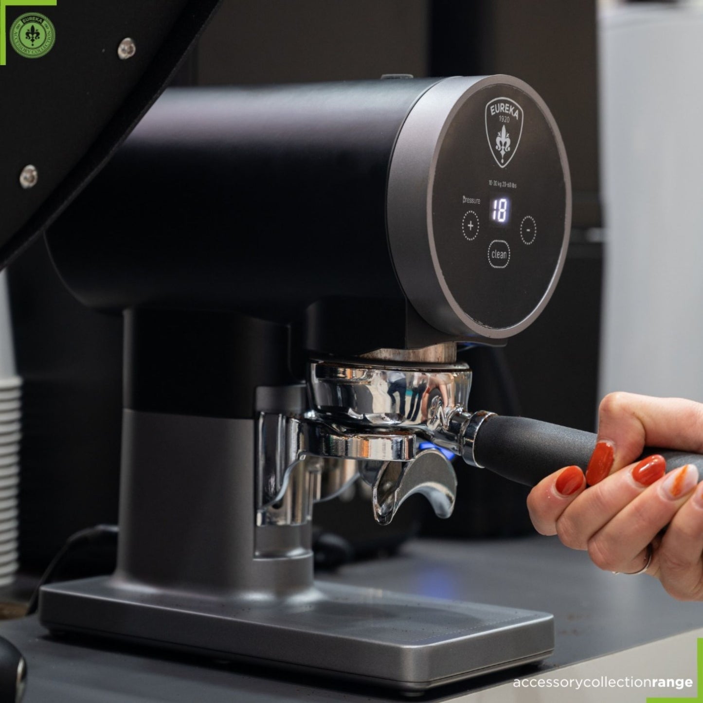 Professional Automatic Disko Tamper from EUREKA | 58 mm | EUREKA Automatic Disko Tamper