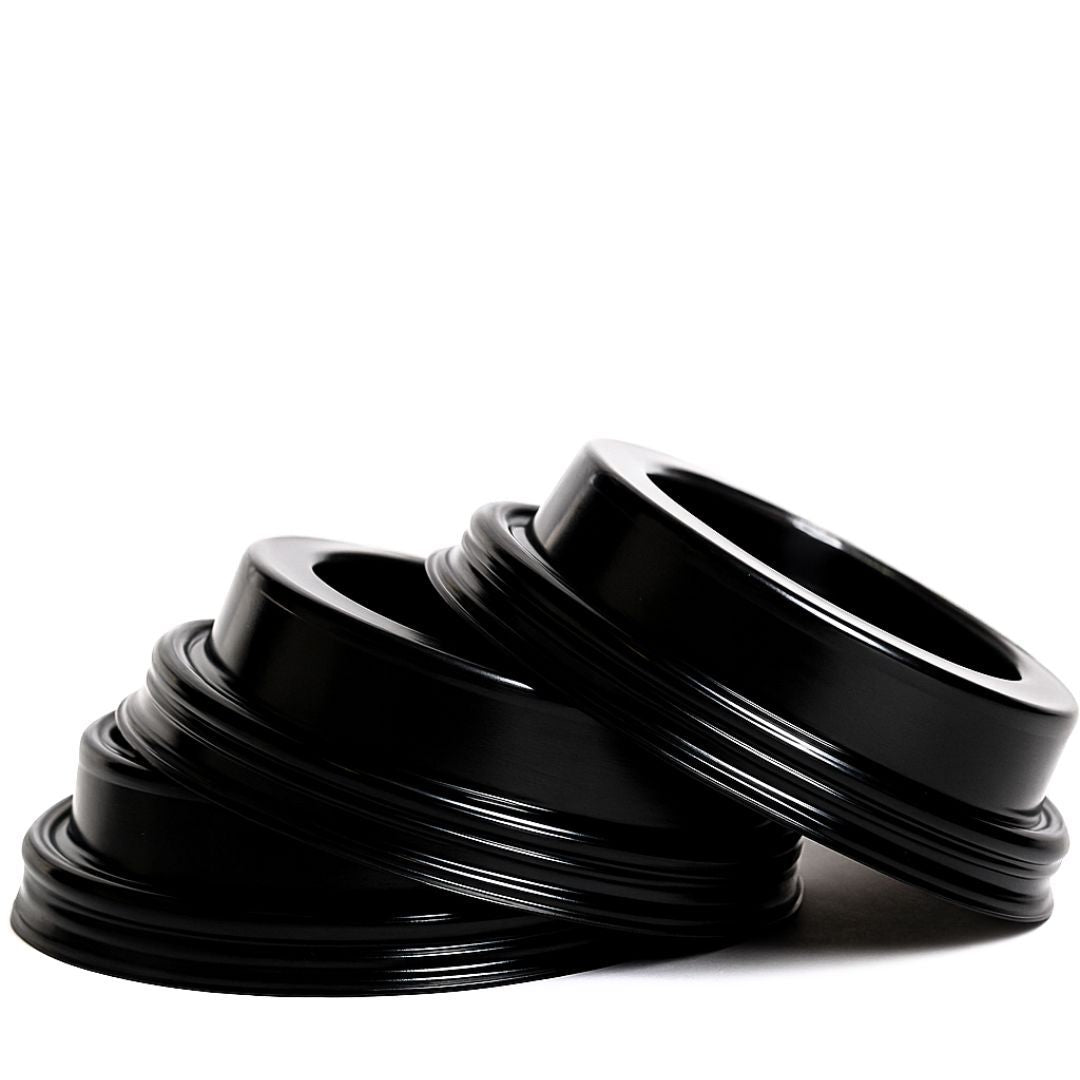 100 biodegradable lids for 330 ml disposable cups - coffee/cappuccino