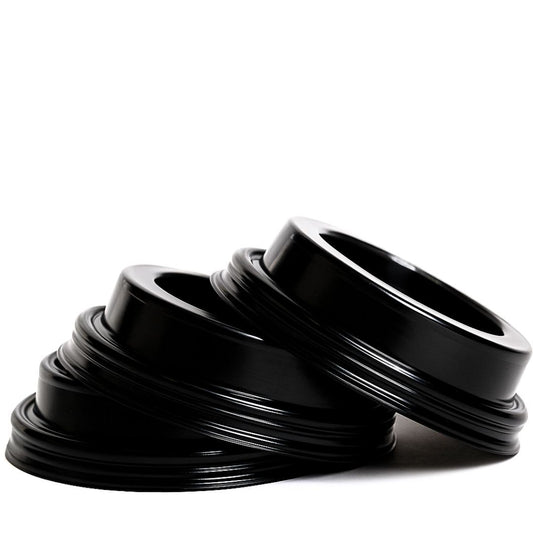 100 biodegradable lids for 330 ml disposable cups - coffee/cappuccino