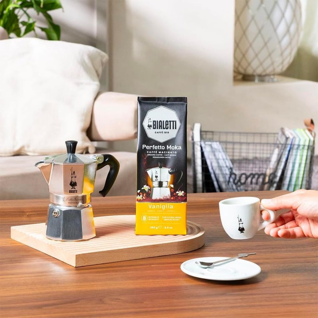 Grounded Coffee Bialetti Perfetto Moka Vanilla 250 grm