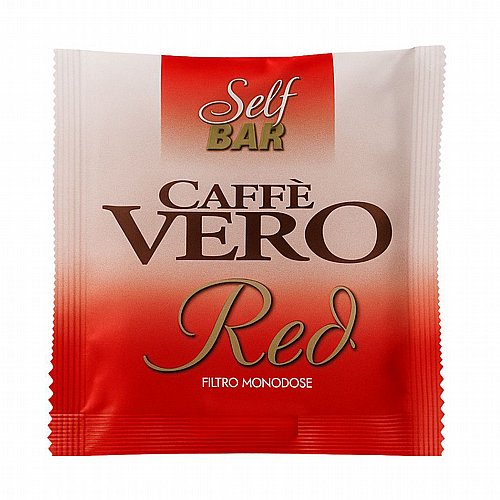 150 pods Vero Red - Vero Red - coffee packaged in disposable filter pods